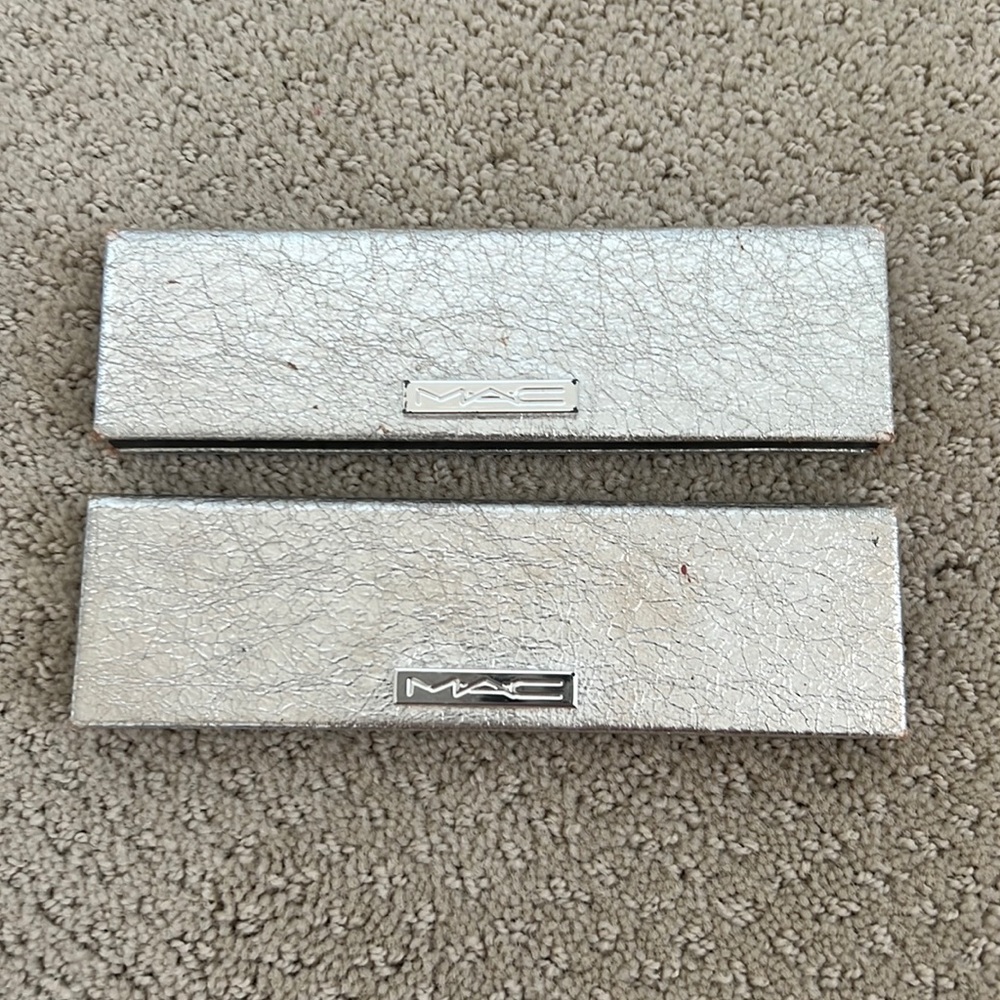MAC Eyeshadow Palettes; Set of 2 pre-loved